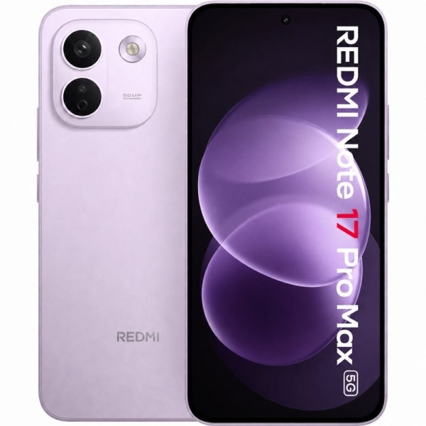 Smartphone Xiaomi Redmi Note 17 Pro Max 8GB/ 256GB/ 6.83″/ 5G/ Púrpura
