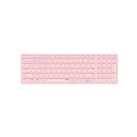 TECLADO RAPOO WIRELESS Y BLUETOOTH E9700M PORTUGUES 2.4GHz BT 3.0 5.0 DISEÑO ULTRAFINO BATERIA