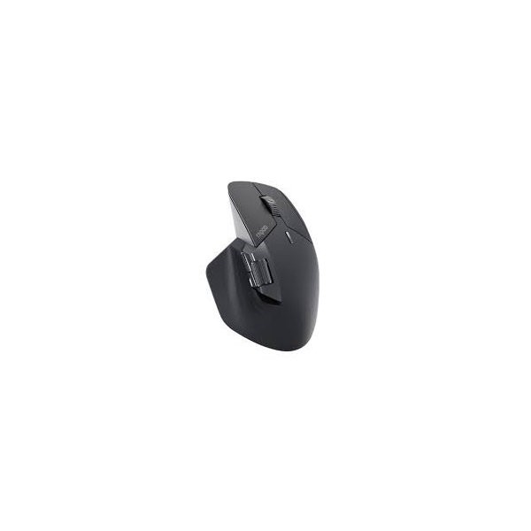 MOUSE RAPOO WIRELESS Y BLUETOOTH MT760LW 2.4G GHz BT 4.0 10 BOTONES 4000 PPP CARGA INALAMBRICA