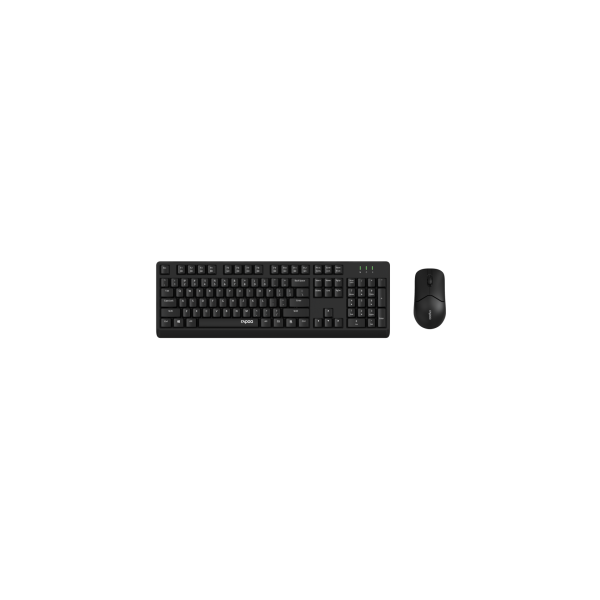TECLADO Y MOUSE RAPOO WIRELESS X1500 2,4GHz 1200 DPI NANO USB COLOR NEGRO