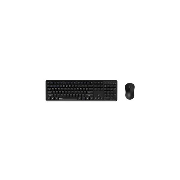 TECLADO Y MOUSE RAPOO WIRELESS Y BLUETOOTH 8150M SILENT 2,4GHz BT 4.0 BT 5.0 1300DPI NANO USB