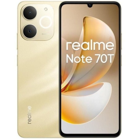 Smartphone Realme Note 70T 4GB/ 256GB/ 6.74″/ Dorado Playa