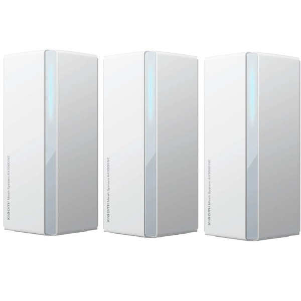 Sistema Mesh Xiaomi System AX3000 NE 3000Mbps/ 2.4GHz 5GHz/ Pack de 3