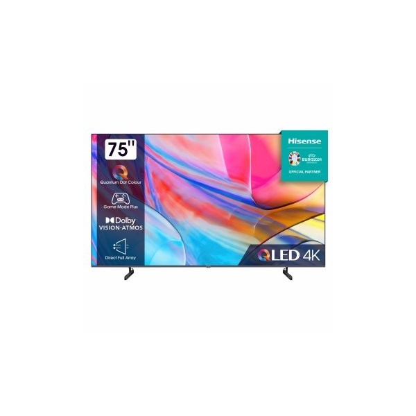 TELEVISOR 75″ HISENSE A79KQ UHD 4K QLED HDR10+ SMART-TV VESA 400X300mm