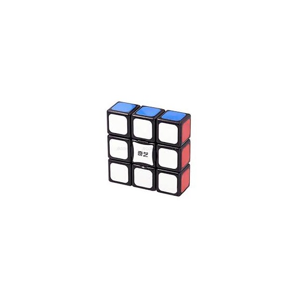 Cubo de rubik qiyi super floppy 3x3x1 bordes negros