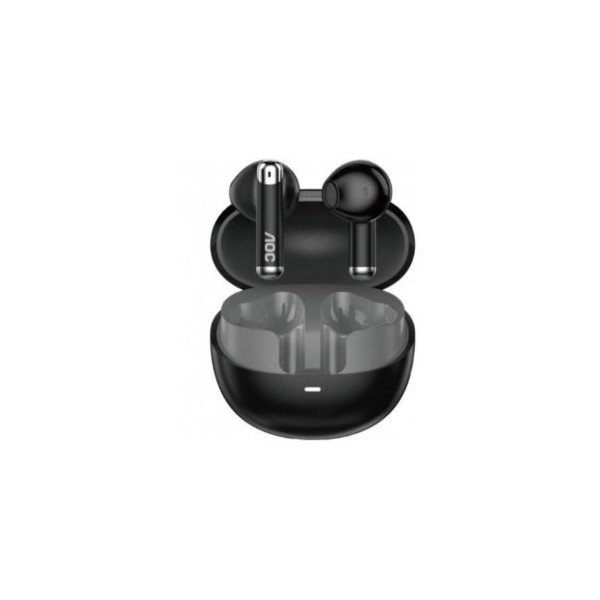 AURICULAR INTRAUDITIVO BLUETOOTH AOC ACT2504BK TWS ANC MIC NEGRO REPRODUCCION 28H CARGA USB-C TACTIL