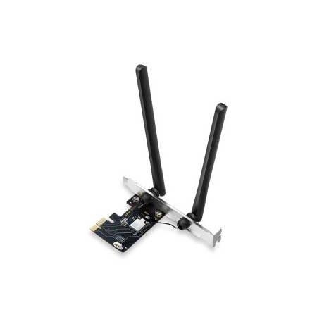 PCI EXPRESS WIFI 6 TRIBAND Y BLUETOOTH 5.3 MERCUSYS MA86XE AXE5400 6GHz-5GHz-2.4GHz HASTA 5400M