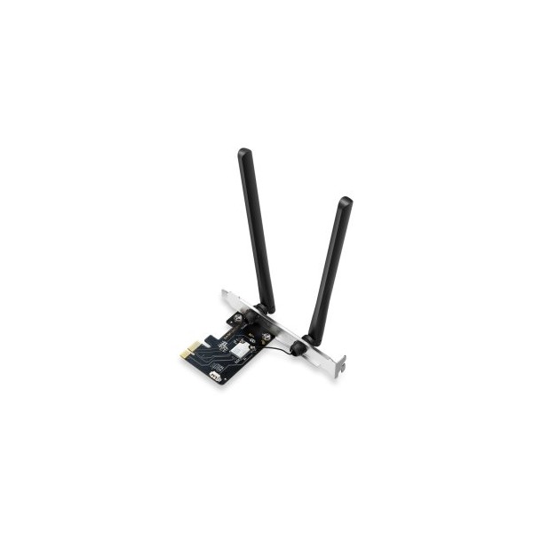 PCI EXPRESS WIFI 6 TRIBAND Y BLUETOOTH 5.3 MERCUSYS MA86XE AXE5400 6GHz-5GHz-2.4GHz HASTA 5400M