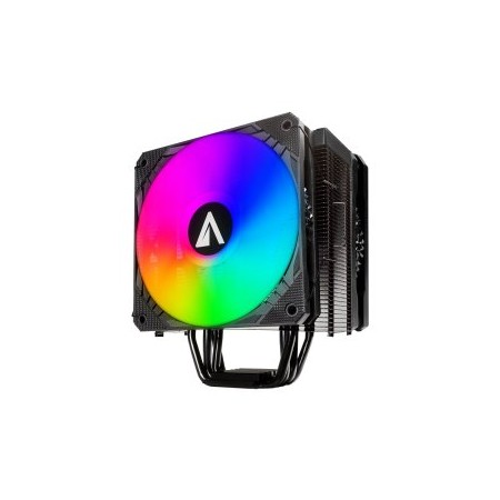 VENTILADOR CON DISIPADOR PARA CPU ABYSM AB832407 SNOW IV ARGB 120mm COLOR NEGRO