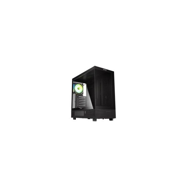 CAJA ATX ABYSM DANUBE SAVA H400 BLACK 2x3.5″ 1x2.5″ USB-C GPU MAX 410mm