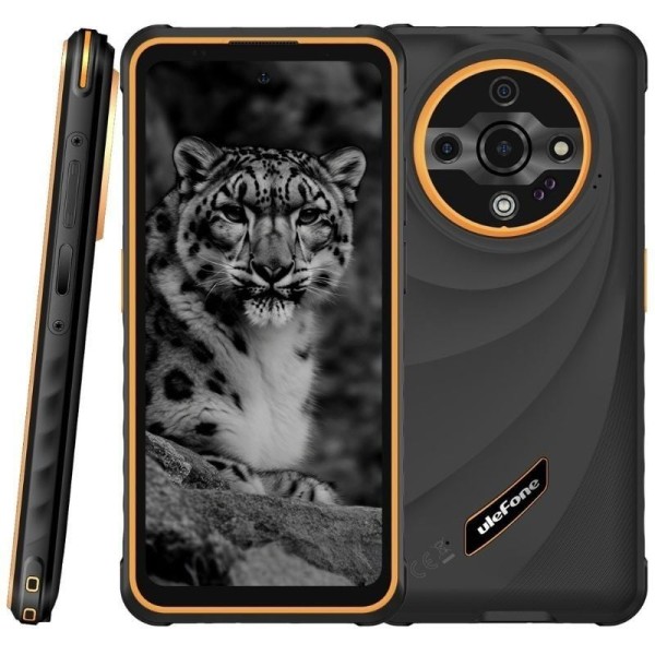 Smartphone Rugerizado Ulefone Armor X31 6GB/ 128GB/ 6.56″/ Negro y Naranja