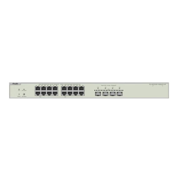 Reyee NBS3300-16MG4XS-HP L2 16xmG PoE 4xSFP+ 370W