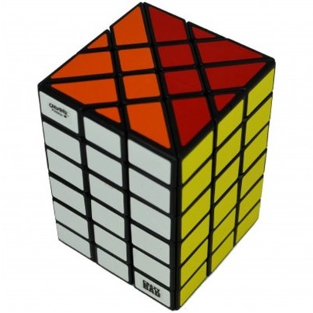 Cubo de rubik calvins 4x4x6 crazy bad fisher negro
