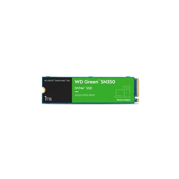 Disco duro interno ssd wd western digital green sn350 wds100t3g0c 1tb pci express nvme