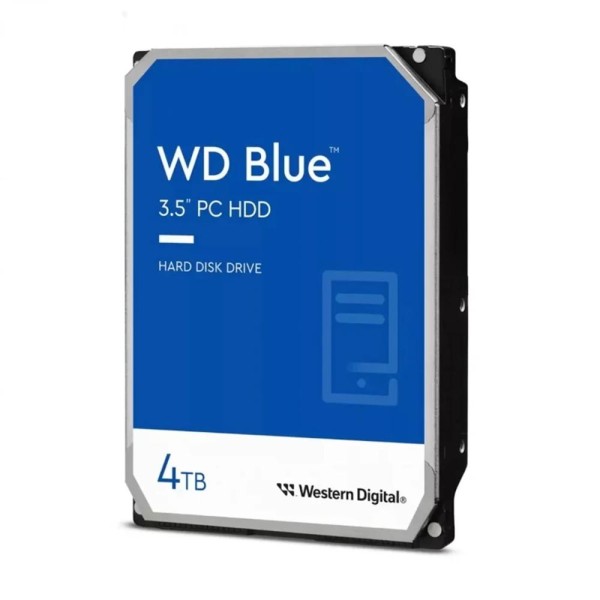 Disco duro interno hdd wd western digital blue wd40ezzx 4tb 3.5 pulgadas sata3 5400rpm