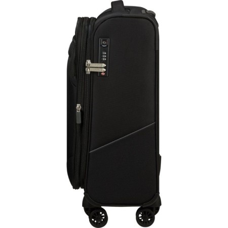 Maleta de Cabina American Tourister SummerRide Spinner 55cm/ 55x40x23cm/ 4 Ruedas/ Negra