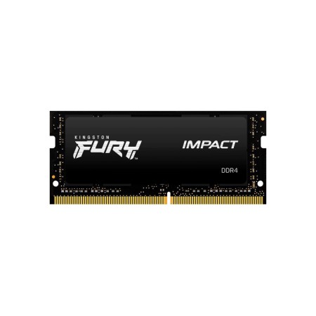 Memoria ddr4 8gb kingston - 3200mhz - pc4 - 25600 - fury impact - 1.2v - sodimm