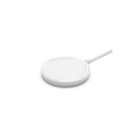 CARGADOR INALÁMBRICO BELKIN WIA001BTWH QI 10W CABLE USB-A A USB-C 1.2M NO INCLUYE ADAPTADOR CA BLANC