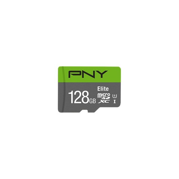 Tarjeta memoria micro sd elite pny 128gb clase 10 uhs - i u1