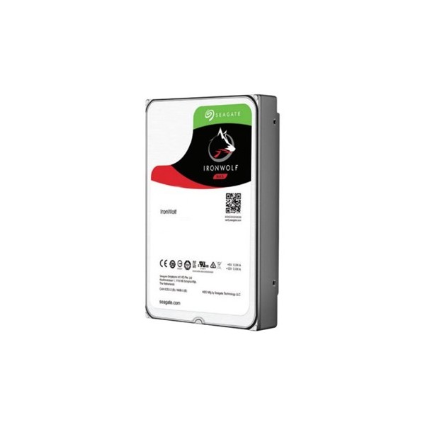 Disco duro interno hdd seagate ironwolf nas st8000vn004 8tb 3.5 pulgadas 7200rpm - 256mb - sata 6gb - s