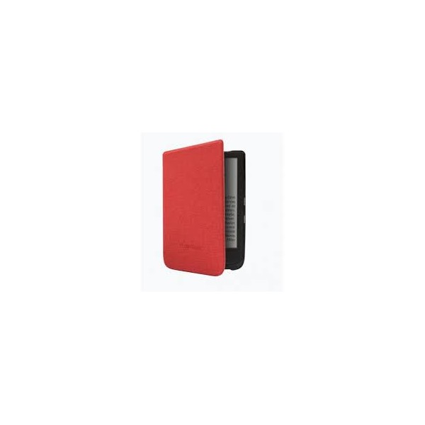 Pocketbook funda shell series rojo
