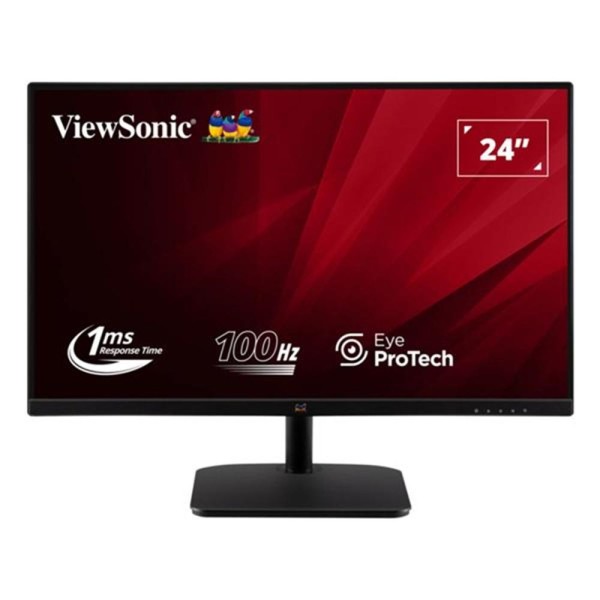 Monitor led gaming 24 pulgadas viewsonic va2432 - h - 2 ips - fhd - hdmi - vga - 75hz - 7ms