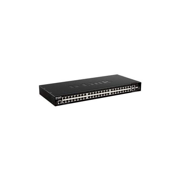 SWITCH GESTIONABLE D-LINK L3 STAKABLE DGS-1520-52/E 48P GIGA + 2P 10G + 2P SFP