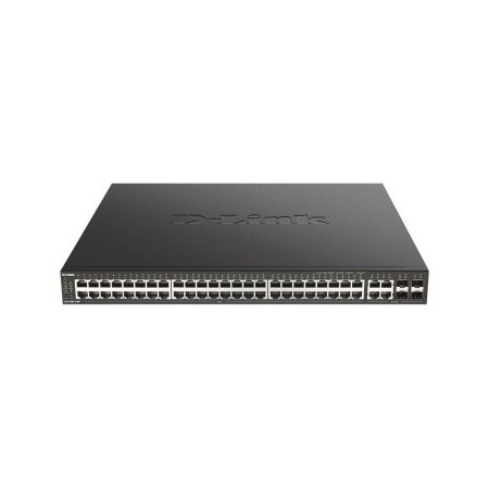 SWITCH GESTIONABLE D-LINK L2/L3 DGS-2000-52MP 48P GIGA POE (370W) + 4P COMBO SFP