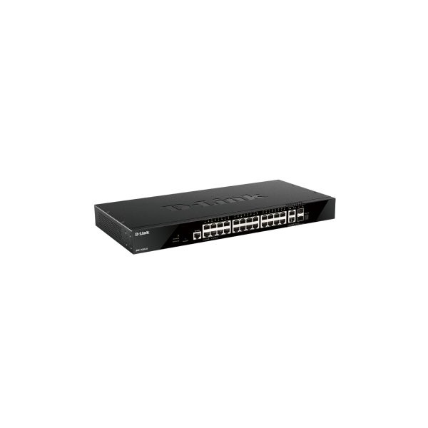 SWITCH GESTIONABLE D-LINK L3 STAKABLE DGS-1520-28 24P GIGA + 2P 10G + 2P SFP