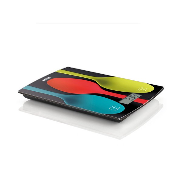 Bascula de cocina digital laica ks1035 cucharas de colores 5kg