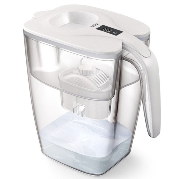 Pack Jarra Filtrante Laica Big Milano/ 3.7L/ Blanca/ Jarra + 1 Filtro BI-FLUX