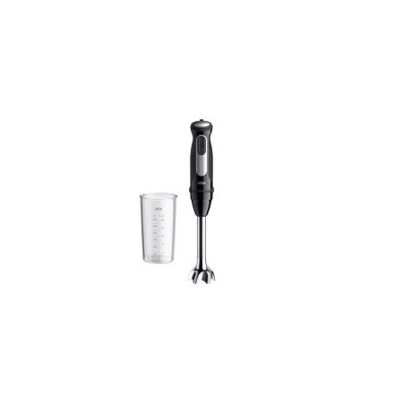 BATIDORA DE MANO BRAUN MQ55001M 1000W 25 VELOCIDADES ACCESORIO VASO MEDIDOR 600ml NEGRO