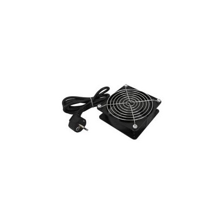 Ventilador caja para rack wp 220v - 120x120x38mm enchufe schuko 2m