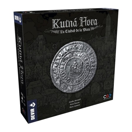 Juego de mesa devir kutná hora: la ciudad de plata  carta promocional