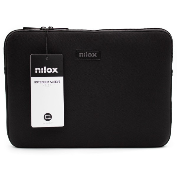 Funda portatil nilox 13.3 pulgadas negro