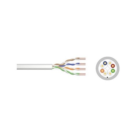 Bobina cable de red ewent ew - mat - 6u - r - 305 - s cat 6 u - utp awg23 - 1 cca 305mt rigido