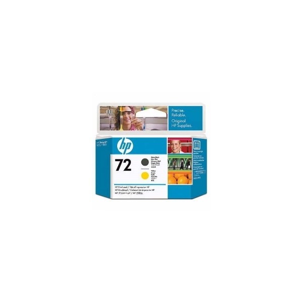 Cabezal impresion hp 72 c9384a negro - amarillo t610 - t1100