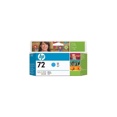 Cartucho tinta hp 72 cian c9371a photo hp t610 t1100