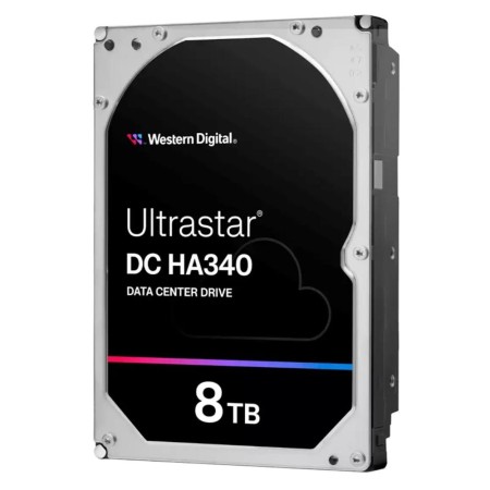Disco duro interno hdd wd western digital ultrastar dc ha340 8tb 3.5 pulgadas sata 6gb - s 7200rpm 512mb