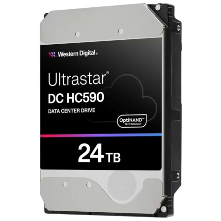 Disco duro interno hdd wd western digital ultrastar dc hc590 24tb 3.5 pulgadas sata 6gb - s 7200rpm