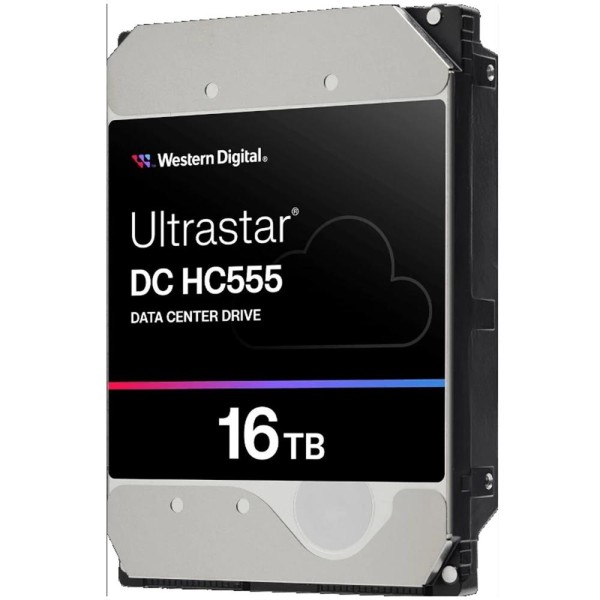 Disco duro interno hdd wd western digital ultrastar dc hc555 16tb 3.5 pulgadas sata3 7200rpm 512mb