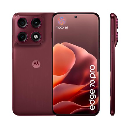 Movil motorola moto edge 70 pro 5g 12 - 512gb rojo