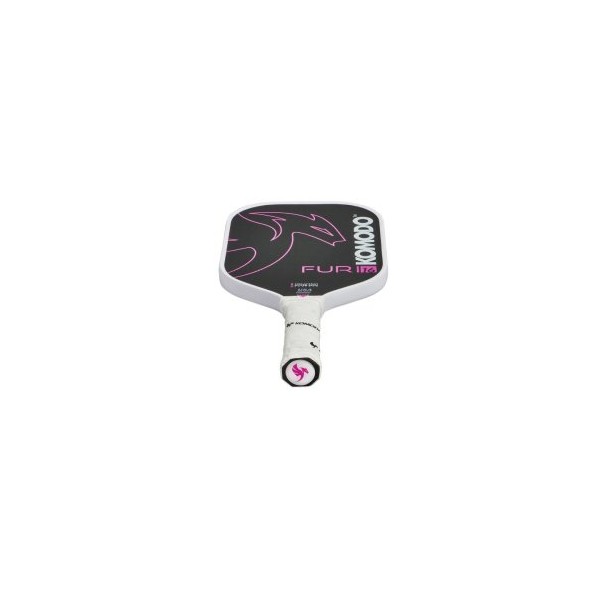 PALA PICKLEBALL KOMODO FURI PINK 16mm SUPERFICIE CARBONO T700 CRUDO, NUCLEO HEXAGONAL POLIPROPILENO