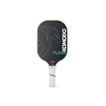 PALA PICKLEBALL KOMODO FURI BLUE 14mm SUPERFICIE CARBONO T700, NUCLEO POLIPROPILENO HONEYCOMB ALTA