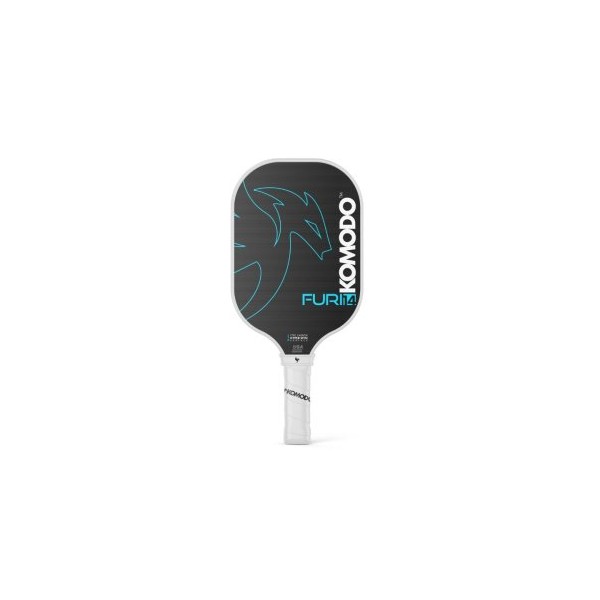 PALA PICKLEBALL KOMODO FURI BLUE 14mm SUPERFICIE CARBONO T700, NUCLEO POLIPROPILENO HONEYCOMB ALTA