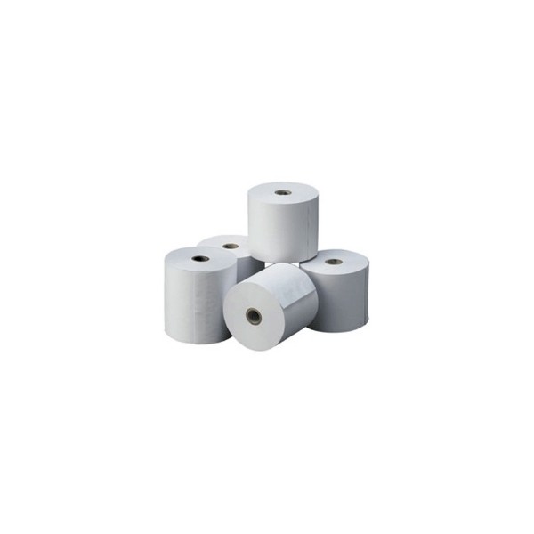 Rollo de papel termico impresora ticket 80x60