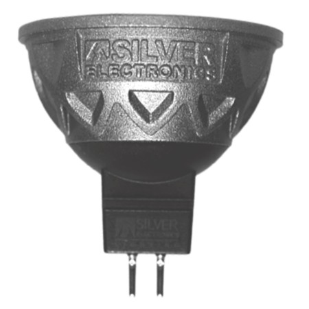 Bombilla led pro silver electronics dicroica 5w - 60w - gu10 - 5000k - 38º - 470 lm - luz blanca - a+