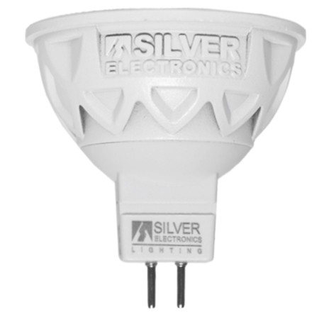 Bombilla led pro silver electronic dicroica 5w - 60w - gu10 - 5000k - 38º - 470 lm - luz blanca - a+