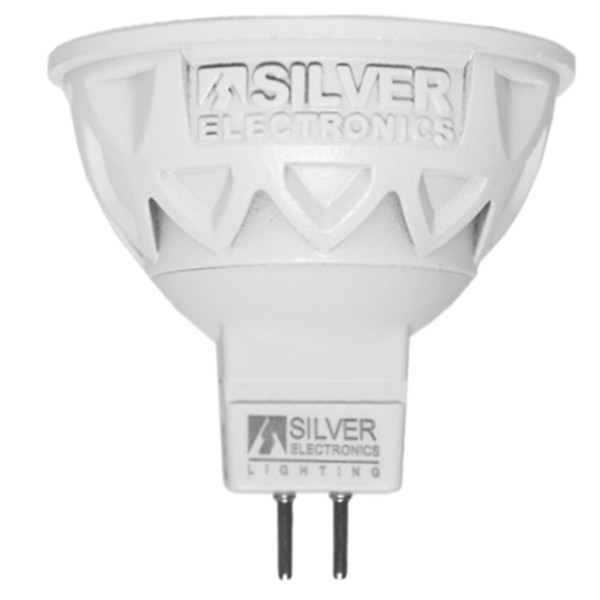Bombilla led pro silver electronic dicroica 5w - 60w - gu10 - 5000k - 38º - 470 lm - luz blanca - a+