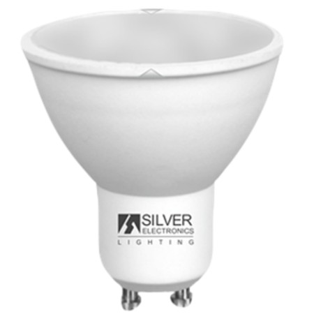 Bombilla led silver electronic eco multi led dicroica 7w - 44w - gu10 - 6000k - 120º 567 lm - luz fria - a+